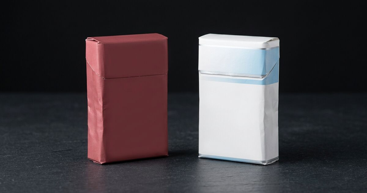 Comparación de Nexus Cigarettes Canada Full Flavor vs Light